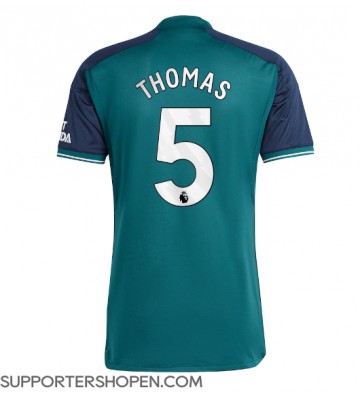 Arsenal Thomas Partey #5 Tredje Matchtröja 2023-24 Kortärmad